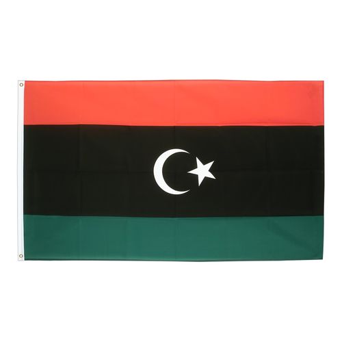 Drapeau  Libye 70cm x 100 Maroc – Drapeau Officiel Premium