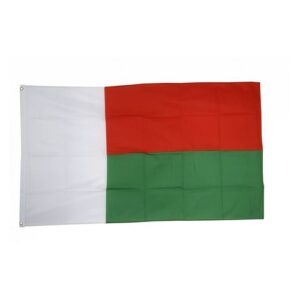 Drapeau Madagascar la toile polyester Maroc – Drapeau Officiel Premium