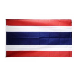 Drapeau Thaïlande la toile polyester Maroc – Drapeau Officiel Premium