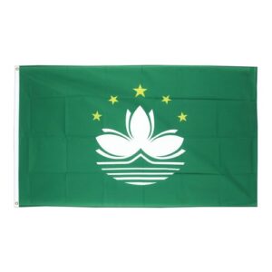 Drapeau  Macao la Toile polyester 140cm × 90cm Maroc – Drapeau Officiel Premium