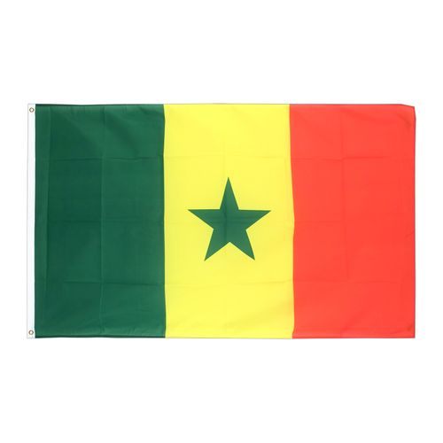 Drapeau Drapeau Sénégal la toile 140cm × 90cm Maroc – Drapeau Officiel Premium