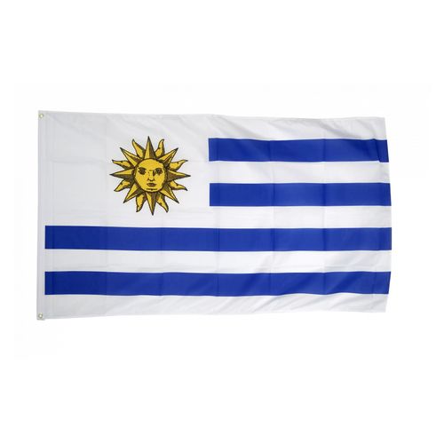 Drapeau Uruguay  la toile 140cm × 90cm Maroc – Drapeau Officiel Premium