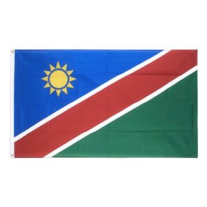 Drapeau Namibie 70cm x 100 Maroc – Drapeau Officiel Premium