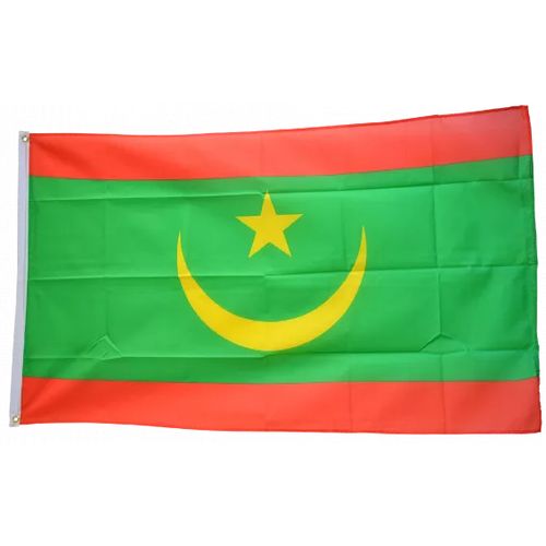 Drapeau  Mauritanie 70cm x 100 Maroc – Drapeau Officiel Premium