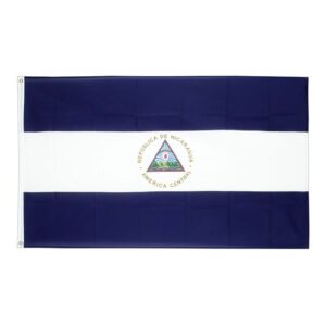 Drapeau Nicaragua 70cm x 100 Maroc – Drapeau Officiel Premium