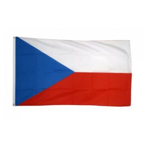 Drapeau République tchèque la toile polyester Maroc – Drapeau Officiel Premium