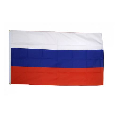 Drapeau Russie pour entreprise la toile Polyster Maroc – Drapeau Officiel Premium