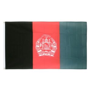 Drapeau Afghanistan  70cm x 100 Maroc – Drapeau Officiel Premium