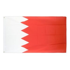 Drapeau  Bahreïn la Toile polyester 140cm × 90cm Maroc – Drapeau Officiel Premium