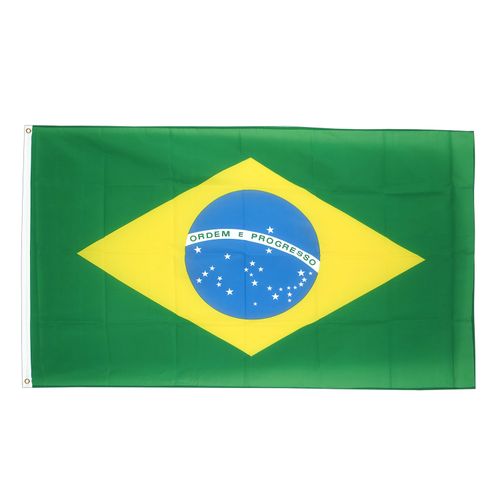 Drapeau Brésil  la Toile polyester 140cm × 90cm Maroc – Drapeau Officiel Premium