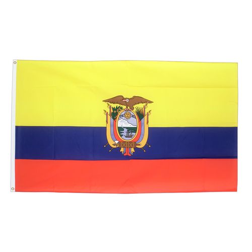 Drapeau Équateur la Toile polyester 140cm × 90cm Maroc – Drapeau Officiel Premium