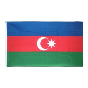 Drapeau Azerbaïdjan 70cm x 100 Maroc – Drapeau Officiel Premium