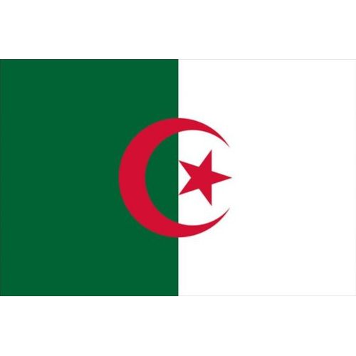 Drapeau Algérie la toile polyester Maroc – Drapeau Officiel Premium