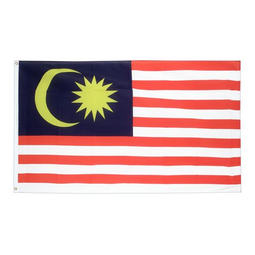 Drapeau  Malaisie la Toile polyester 140cm × 90cm Maroc – Drapeau Officiel Premium