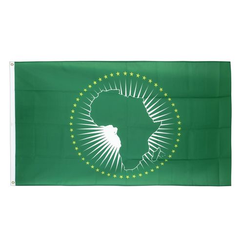 Drapeau Union Africaine UA la toile 140cm × 90cm Maroc – Drapeau Officiel Premium