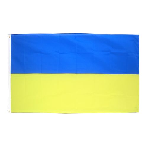 Drapeau  de l'Ukraine  Toile polyester 140cm × 90cm Maroc – Drapeau Officiel Premium