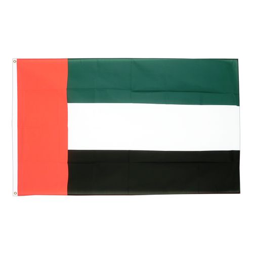 Drapeau  Émirats arabes unis la Toile polyester 140cm × 90cm Maroc – Drapeau Officiel Premium