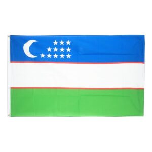 Drapeau Ouzbékistan 70cm x 100 Maroc – Drapeau Officiel Premium