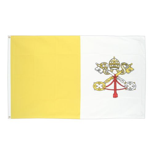 Drapeau 	Vatican la toile polyester 70cm x 100 Maroc – Drapeau Officiel Premium
