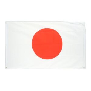Drapeau du Japon la Toile polyester 140cm × 90cm Maroc – Drapeau Officiel Premium