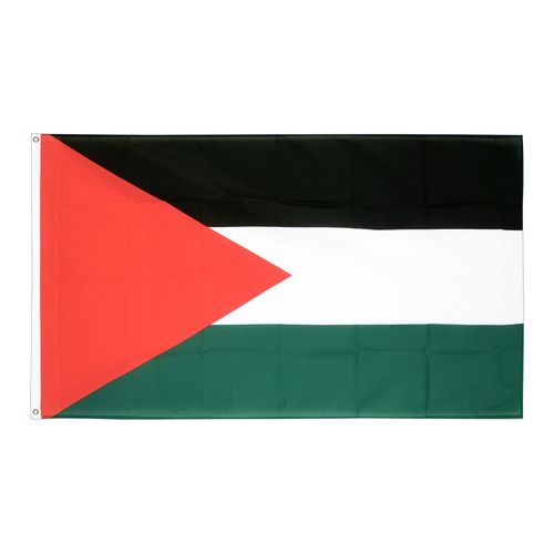 Drapeau  Palestine la Toile polyester 140cm × 90cm Maroc – Drapeau Officiel Premium