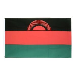 Drapeau Malawi la Toile polyester 140cm × 90cm Maroc – Drapeau Officiel Premium