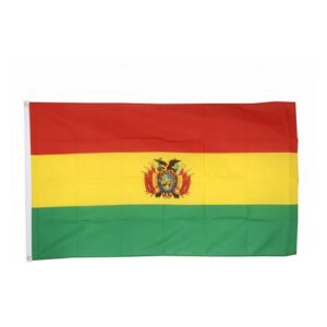 Drapeau Bolivie la toile 140cm × 90cm Maroc – Drapeau Officiel Premium
