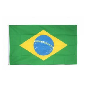 Drapeau Brésil la toile polyester Maroc – Drapeau Officiel Premium