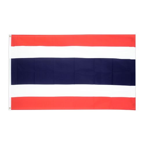 Drapeau  Thaïlande  la Toile polyester 140cm × 90cm Maroc – Drapeau Officiel Premium