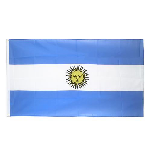 Drapeau Argentine  la Toile polyester 140cm × 90cm Maroc – Drapeau Officiel Premium