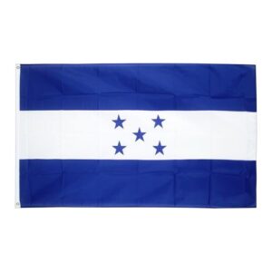 Drapeau Honduras la Toile polyester 140cm × 90cm Maroc – Drapeau Officiel Premium