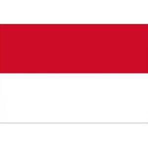 Drapeau Monaco la toile polyester Maroc – Drapeau Officiel Premium