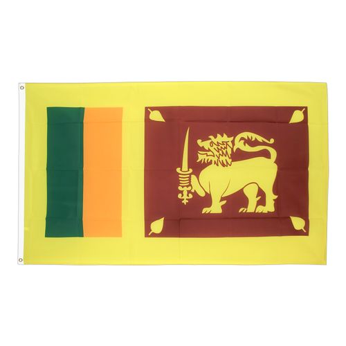 Drapeau  Sri Lanka la Toile polyester 140cm × 90cm Maroc – Drapeau Officiel Premium