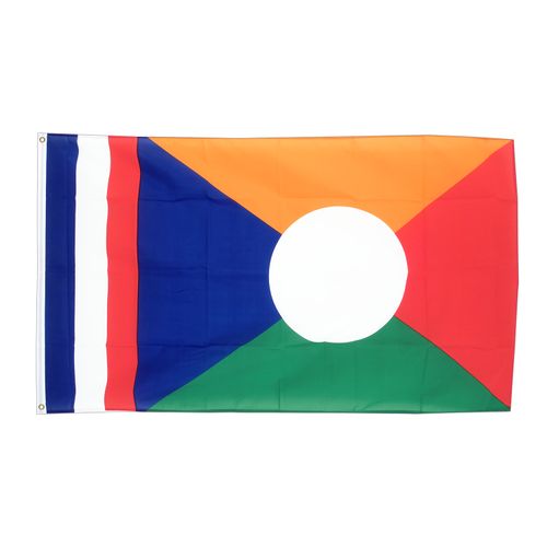 Drapeau La Réunion la toile polyester Maroc – Drapeau Officiel Premium