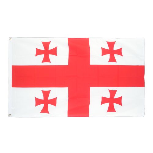 Drapeau  Géorgie  70cm x 100 Maroc – Drapeau Officiel Premium