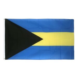 Drapeau Bahamas  la Toile polyester 140cm × 90cm Maroc – Drapeau Officiel Premium