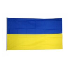 Drapeau Ukraine la toile polyester Maroc – Drapeau Officiel Premium
