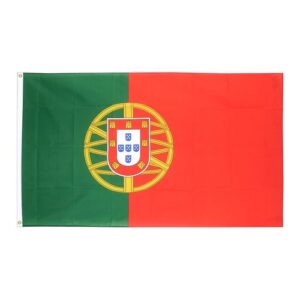Drapeau  du Portugal Toile polyester 140cm × 90cm Maroc – Drapeau Officiel Premium