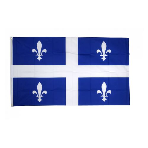 Drapeau Canada Quebec la toile  70cm x 100 Maroc – Drapeau Officiel Premium