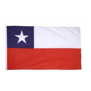 Drapeau Chili la toile polyester Maroc – Drapeau Officiel Premium