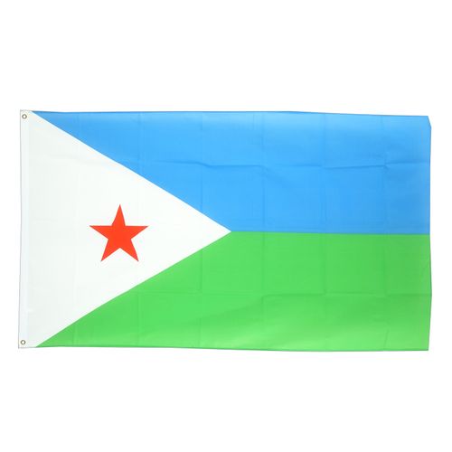 Drapeau Djibouti 70cm x 100 Maroc – Drapeau Officiel Premium