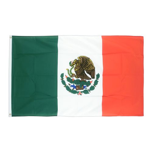 Drapeau Mexique la Toile polyester 140cm × 90cm Maroc – Drapeau Officiel Premium