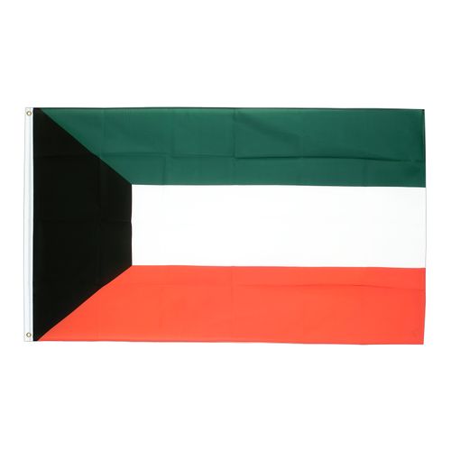 Drapeau  Koweït la Toile polyester 140cm × 90cm Maroc – Drapeau Officiel Premium