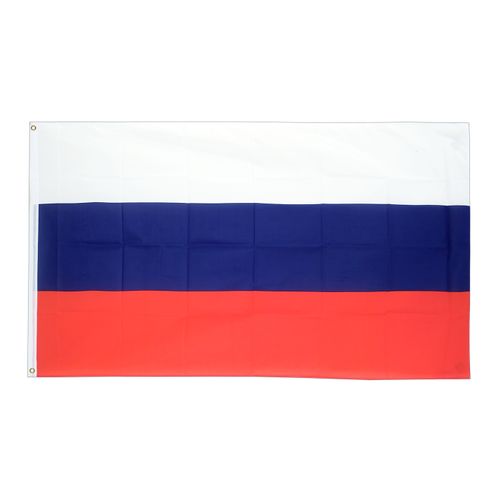 Drapeau de la Russie Toile polyester 140cm × 90cm Maroc – Drapeau Officiel Premium