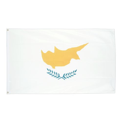 Drapeau Chypre  La toile polyester 140cm × 90cm Maroc – Drapeau Officiel Premium