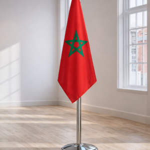Drapeau du Maroc Hauteur Ajustable 2,4m